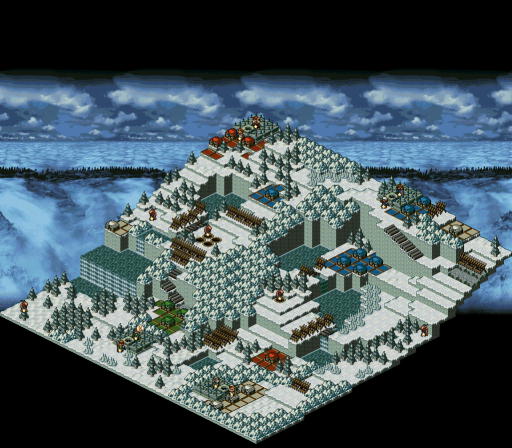 血の眠る雪原